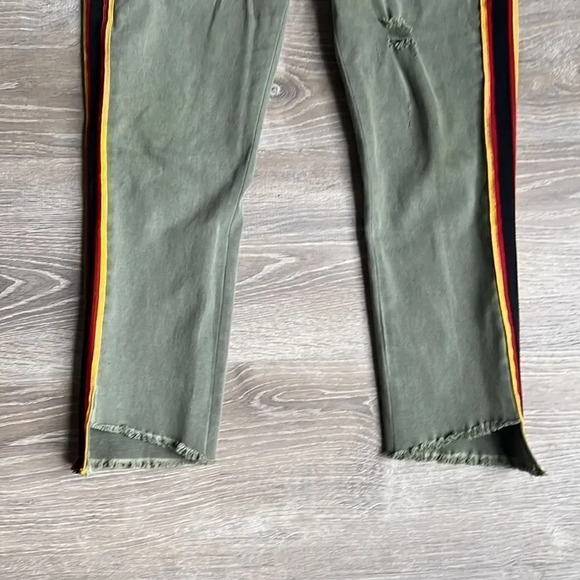 Pam & Gela Side Stripe Pants Militia - Picture 6 of 13